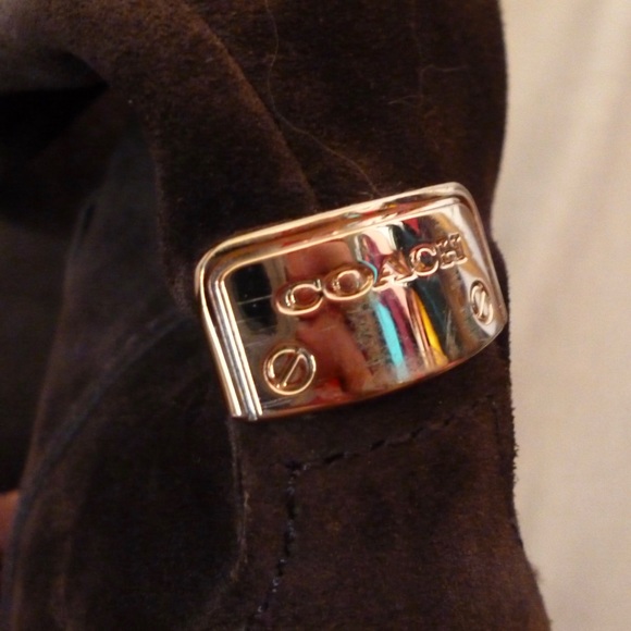 Coach Amber Suede Boots - Picture 10 of 17